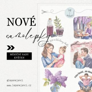 Měsíční sada samolepek – Květen je tady! Přivítejte jaro v plném rozkvětu s novou kolekcí samolepek! Tato sada je plná...