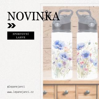 💧 NOVINKA! Vlastní sportovní lahev přesně podle tvého stylu! 💥 Pij stylově! 💪 Naše nové sportovní lahve můžeš mít s...